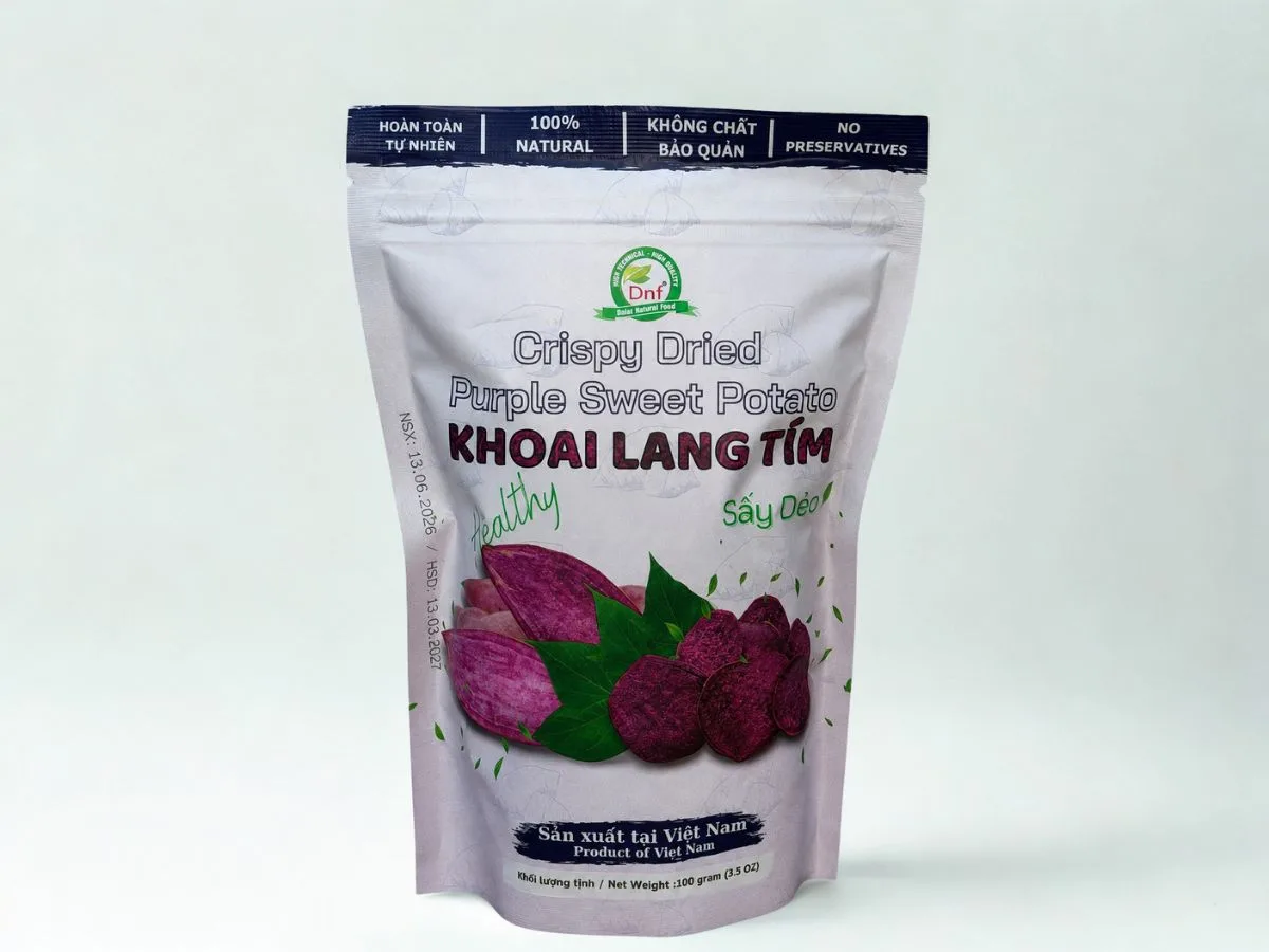 Khoai Lang Tím Sấy Giòn — ảnh 4